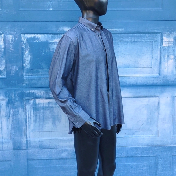 John Varvatos *USA  Men's Slim Fit Luxury Shirt /Cotton - Picture 5 of 17